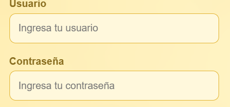 Paso 2: Ingreso de credenciales