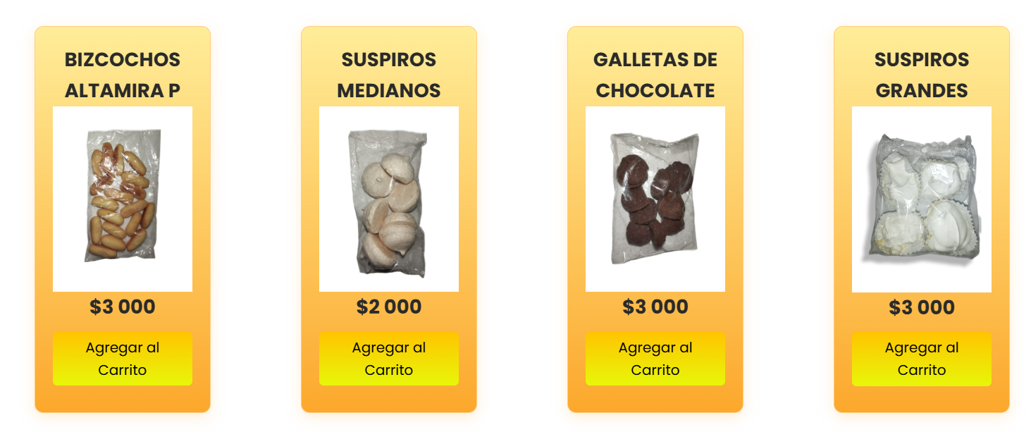 Paso 3: Selección de producto